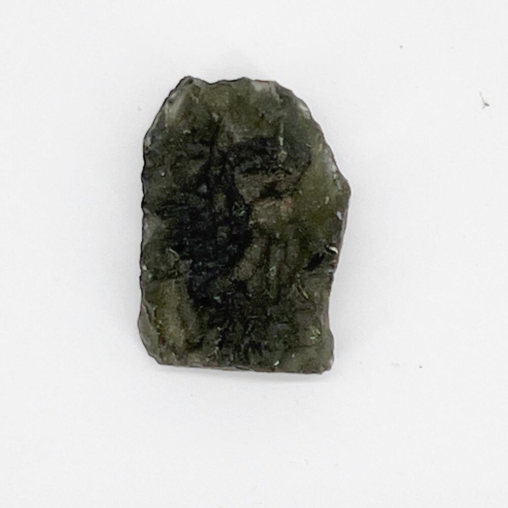 Authentic Moldavite Czech Republic Rough Tektite 5.9g Natural Green